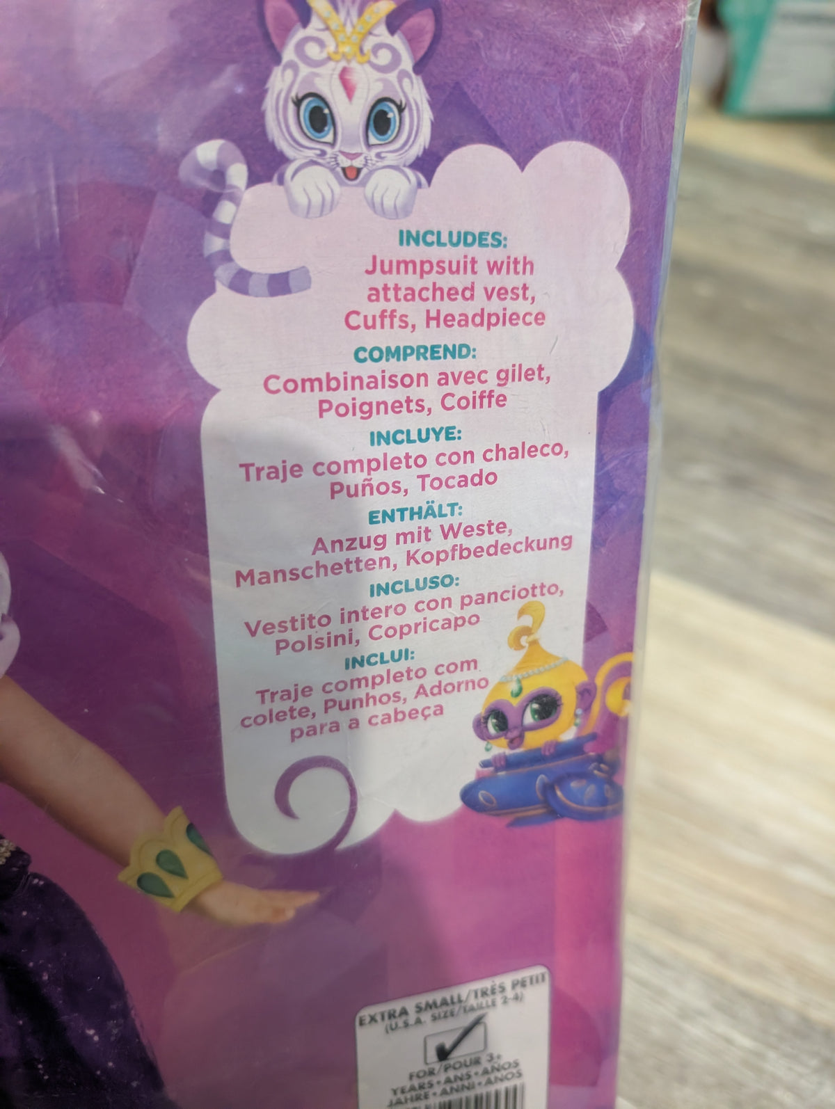 Déguisement 3-4ans