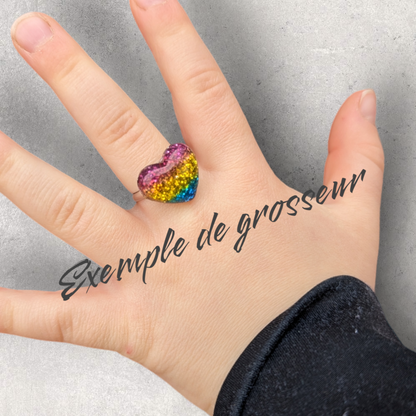 Bague ajustable Bijoux doigts de fée