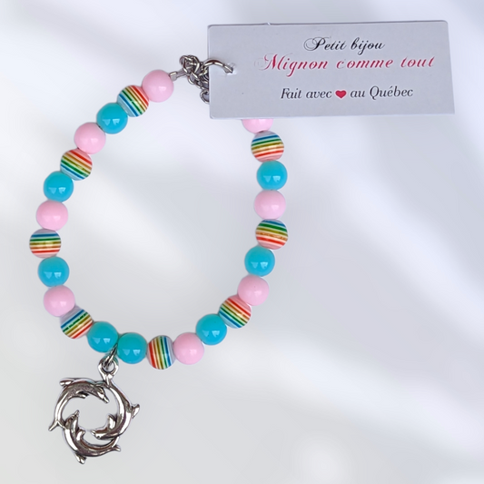 Bracelet dauphins Bijoux doigts de fée