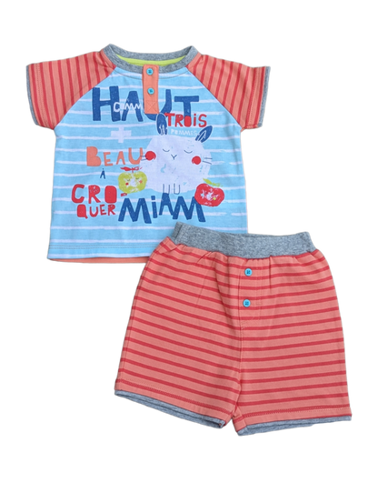 Pyjama 3-6mois Souris mini (C:RBU)