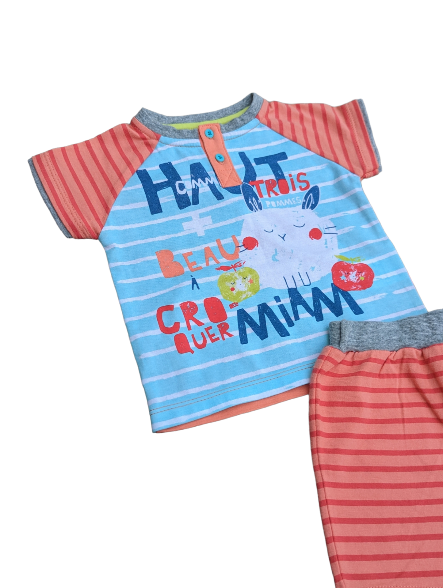 Pyjama 3-6mois Souris mini (C:RBU)