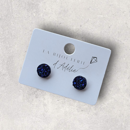 Boucle d'oreilles 8mm La bijouterie d'Adélie