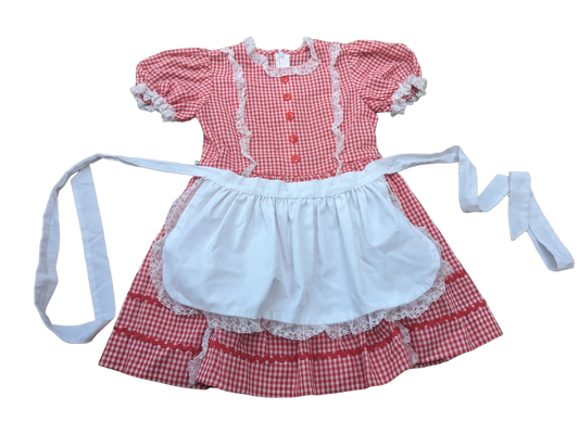 Robe vintage 2ans Fait main