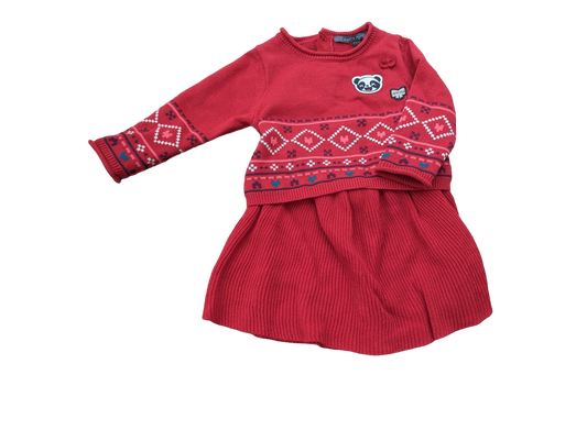 Robe 9-12mois Souris mini (C:KL)