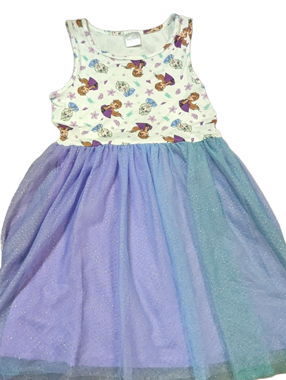 Robe 10-12ans La reine des neiges 2