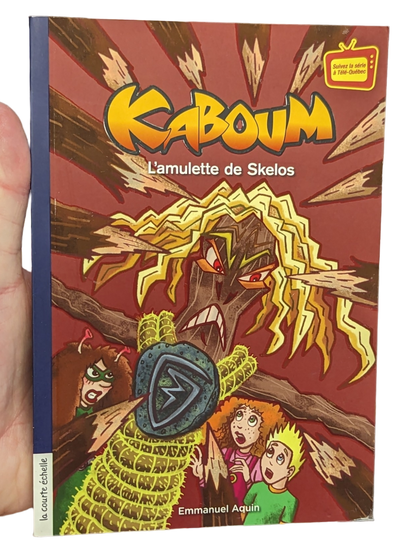 Livre Kaboum L'amulette de Skelos