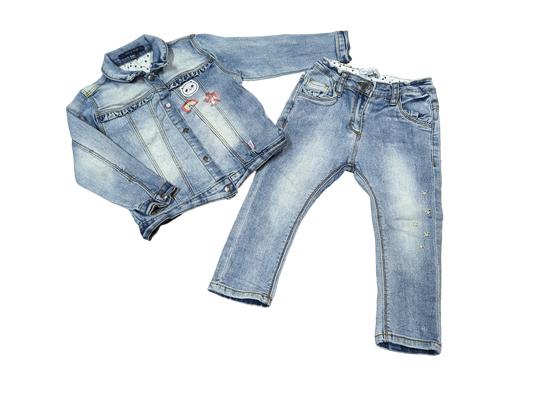 Ensemble en jeans 18-24mois Souris mini*