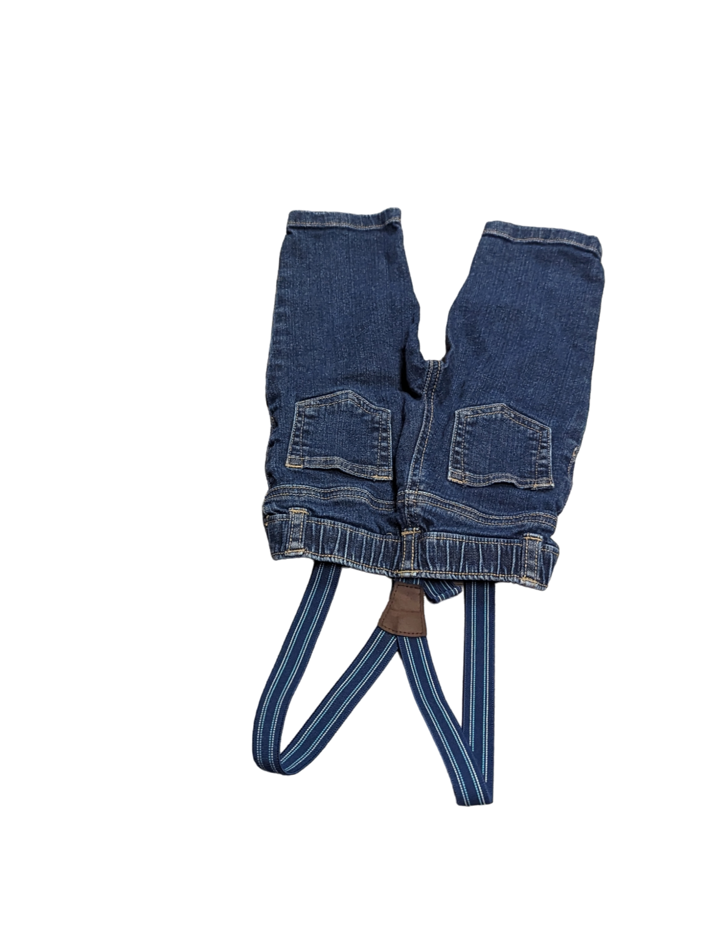 Jeans avec bretelles 6mois Carters (C:SD)