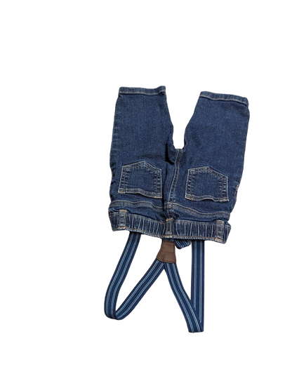 Jeans avec bretelles 6mois Carters (C:SD)