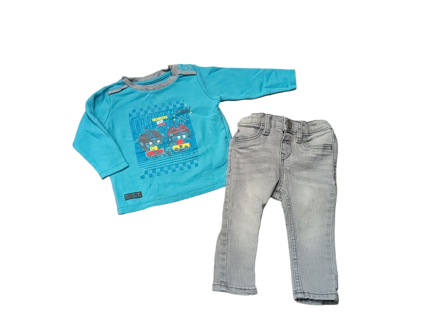 Ensemble 4-6mois Souris mini et H&M (C:KL)