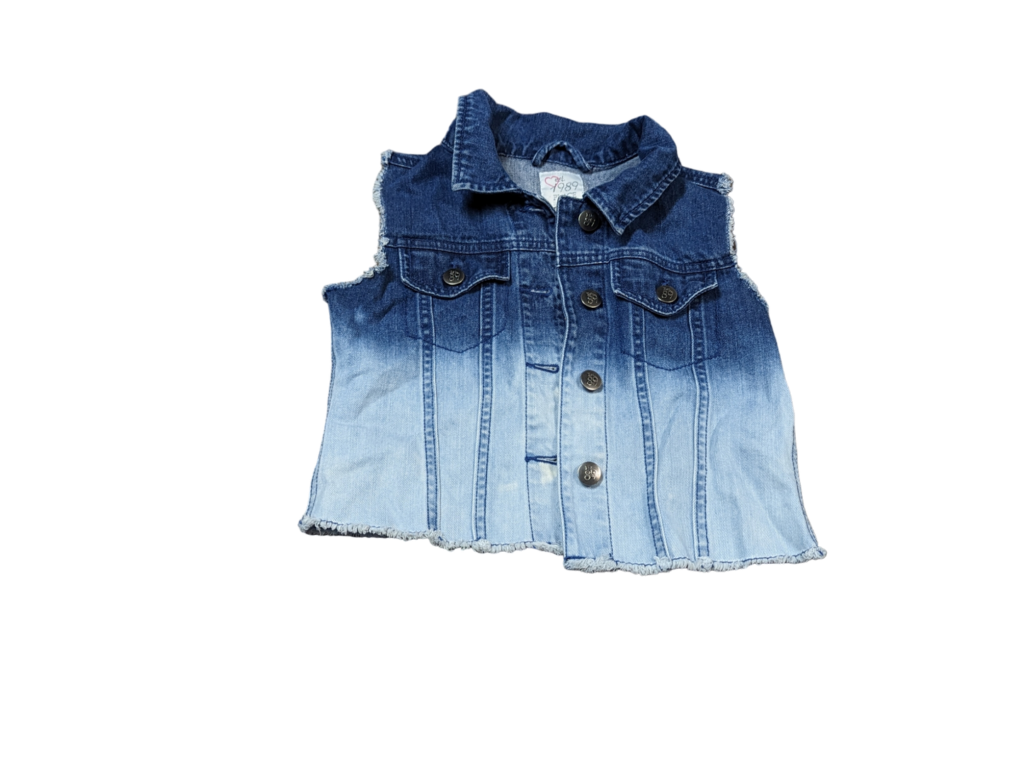 Veste sans manches en jeans 10-12ans Children place