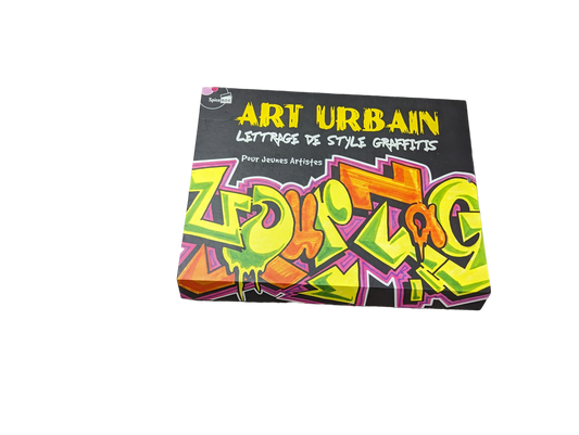 Jeu Art urbain, lettrage de style graffitis*