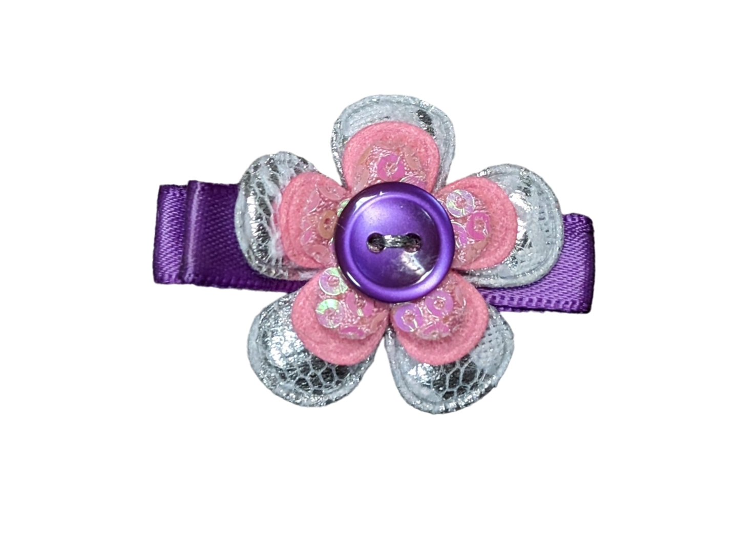 Barrette / pince pour cheveux attache ta couette