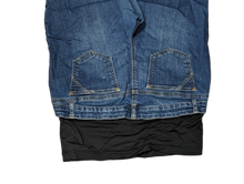 Load image into Gallery viewer, Jeans ¾ maternité large Thyme
