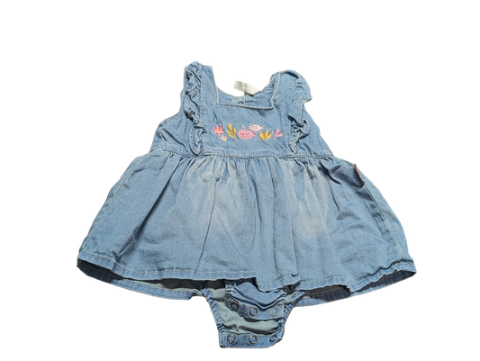 Robe cache-couche 6-9mois Souris mini