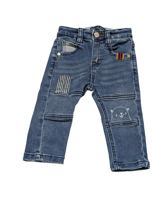 Pantalon denim 9-12mois Souris mini