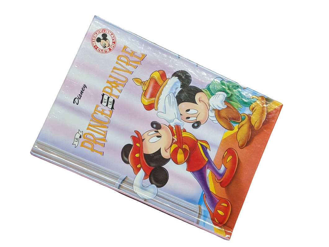 Livre Mickey Le prince et le pauvre