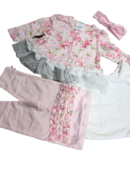 Ensemble 3-6mois Première layette et Laira Ashley*