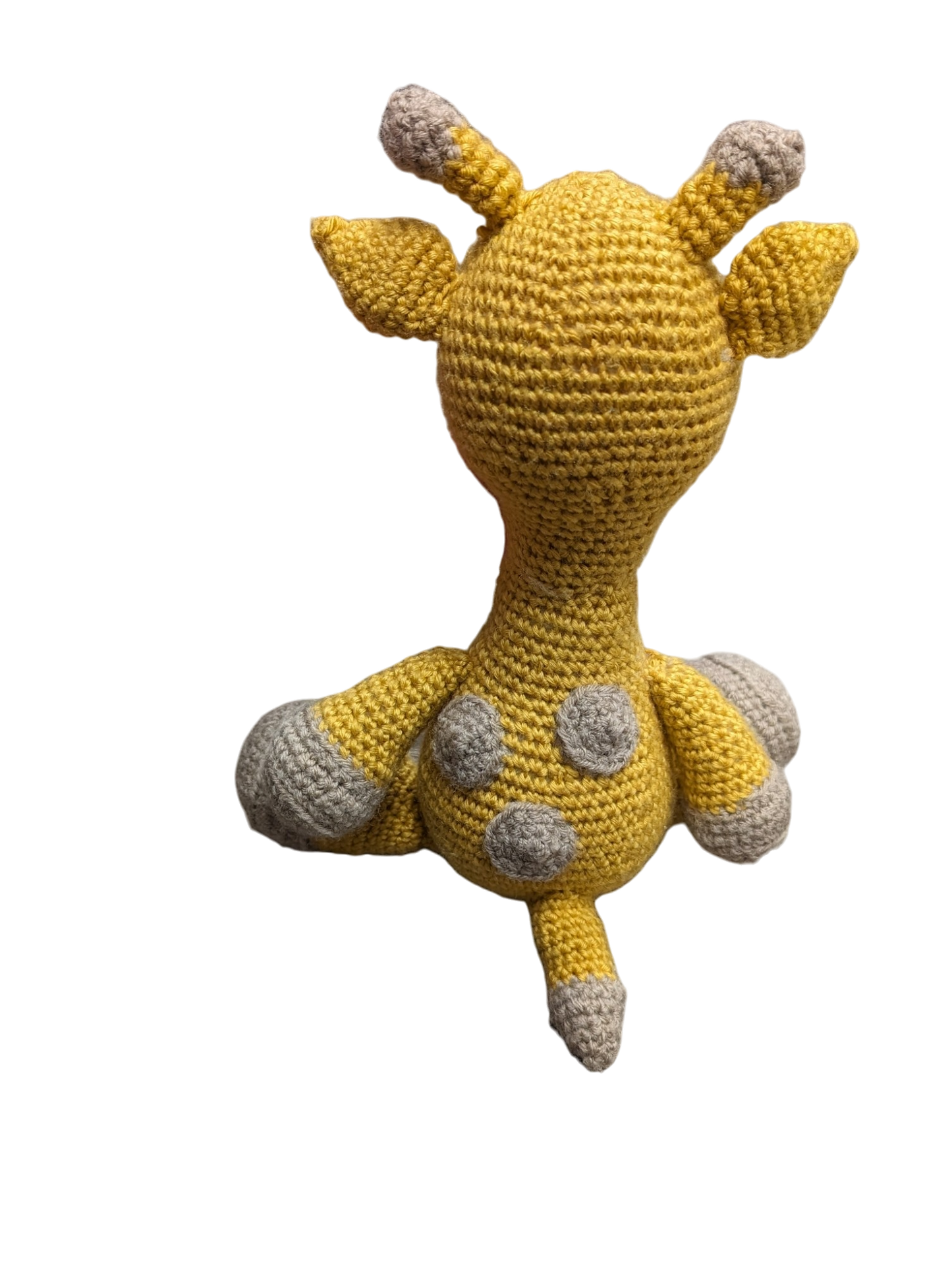 Peluche tricot girafe