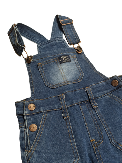 Salopette denim 3-6mois M.I.D Neuf