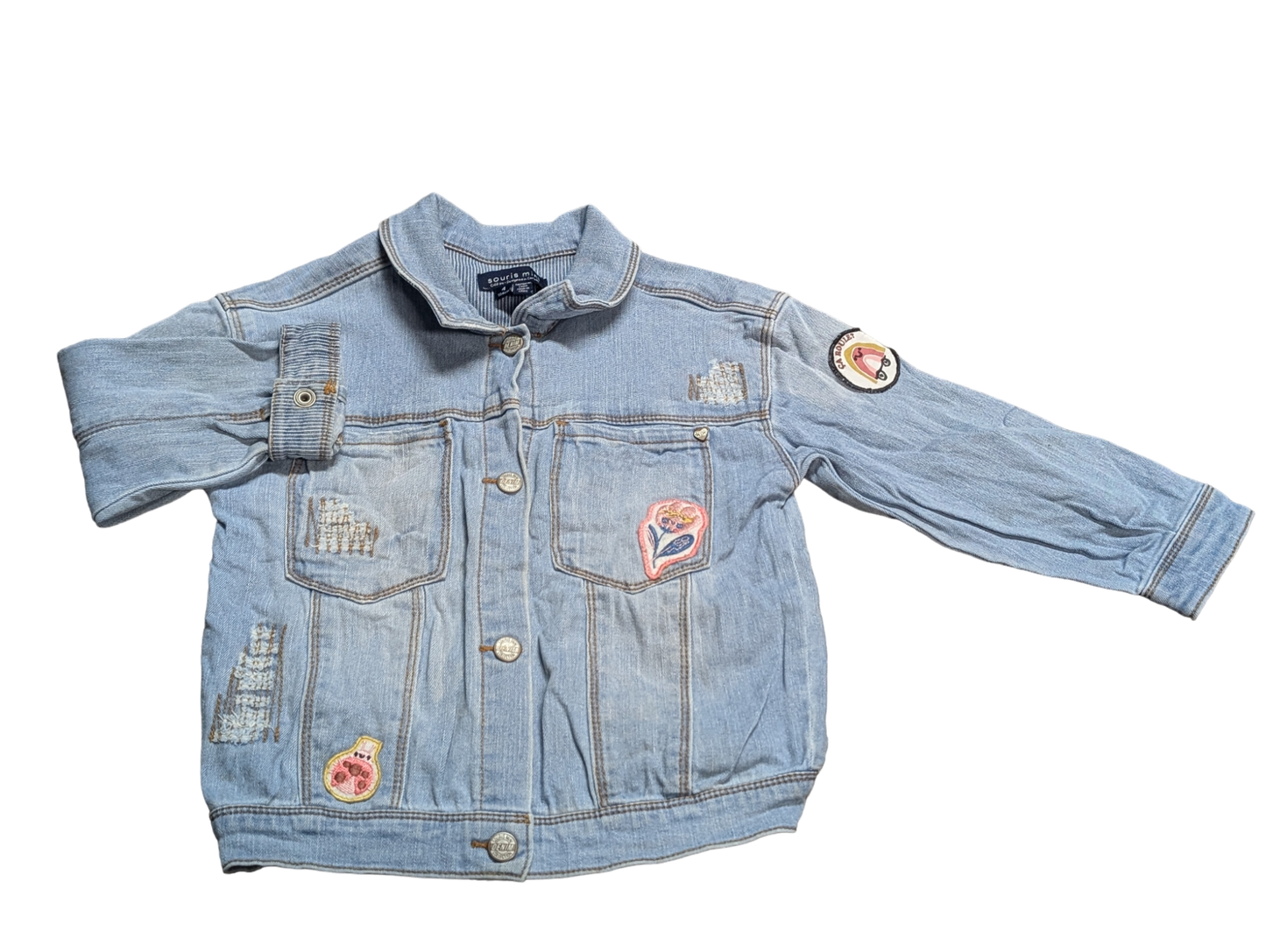 Veste jeans 4ans Souris mini*