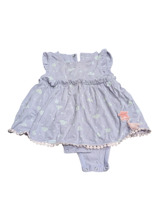 Robe Cache-couche 3-6mois Souris mini*