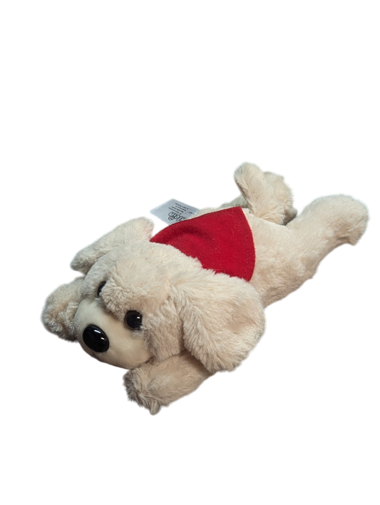 Peluche chien super héro