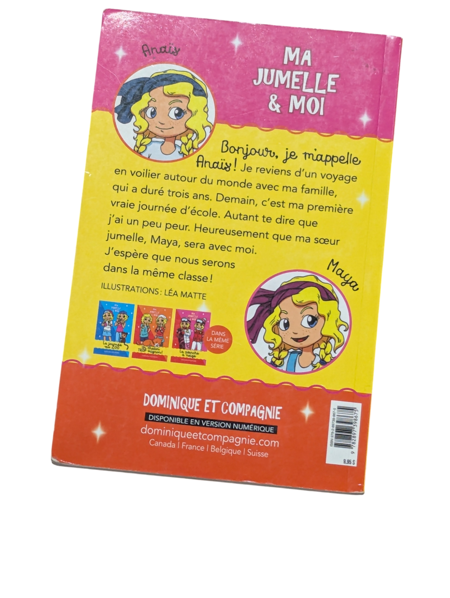 Livre Ma jumelle et moi Une rentrée mémorable