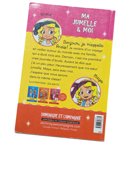 Livre Ma jumelle et moi Une rentrée mémorable