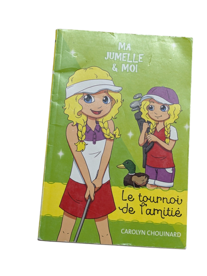 Livre Ma jumelle et moi Le tournoi de l'amitié