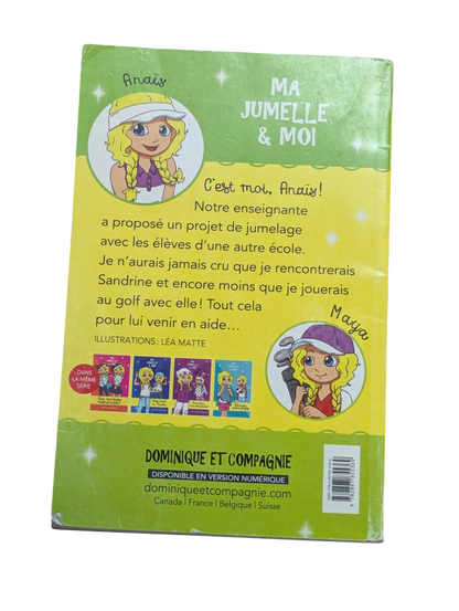 Livre Ma jumelle et moi Le tournoi de l'amitié