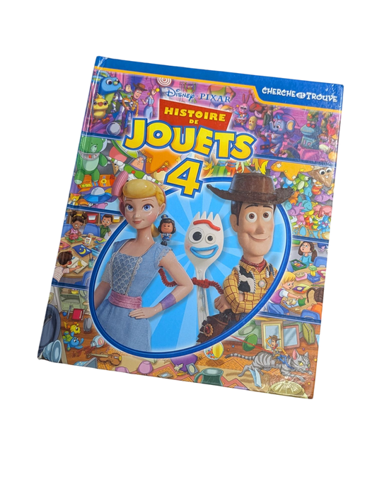 Livre Histoire de jouets Cherche et Trouve