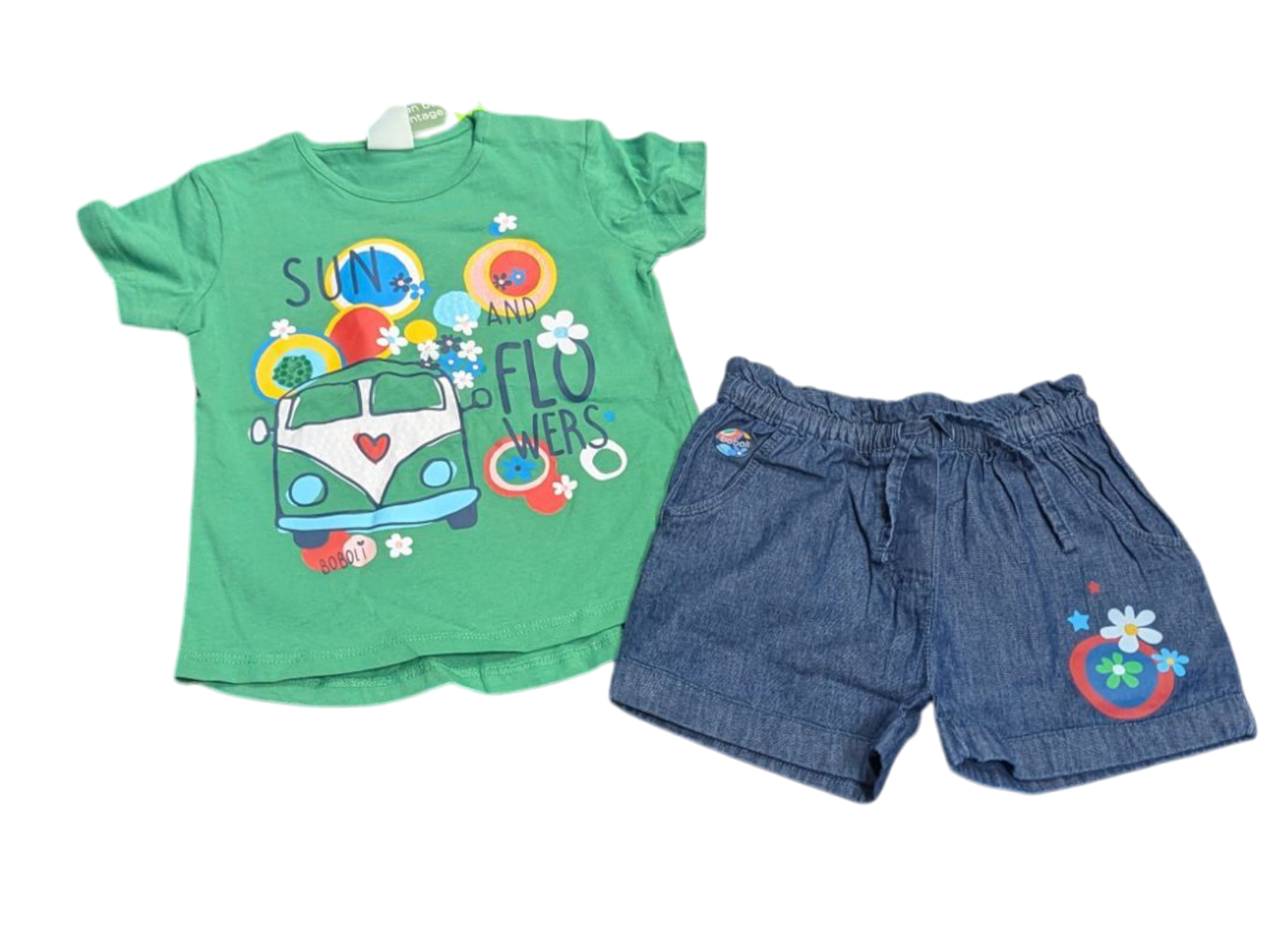 Ensemble 3ans Boboli Neuf