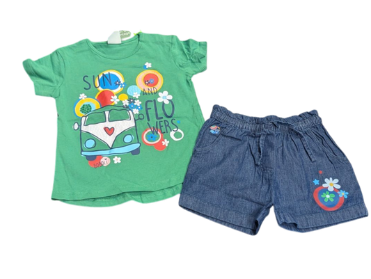Ensemble 3ans Boboli Neuf