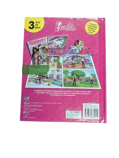 Livre Comptines et figurines Barbie*