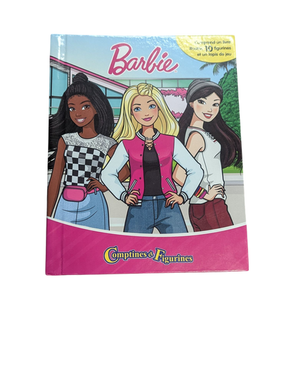 Livre Comptines et figurines Barbie*