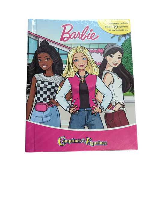 Livre Comptines et figurines Barbie*