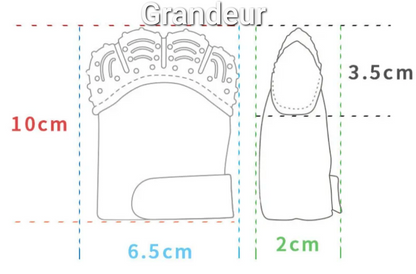 Mitaine dentition Neuf