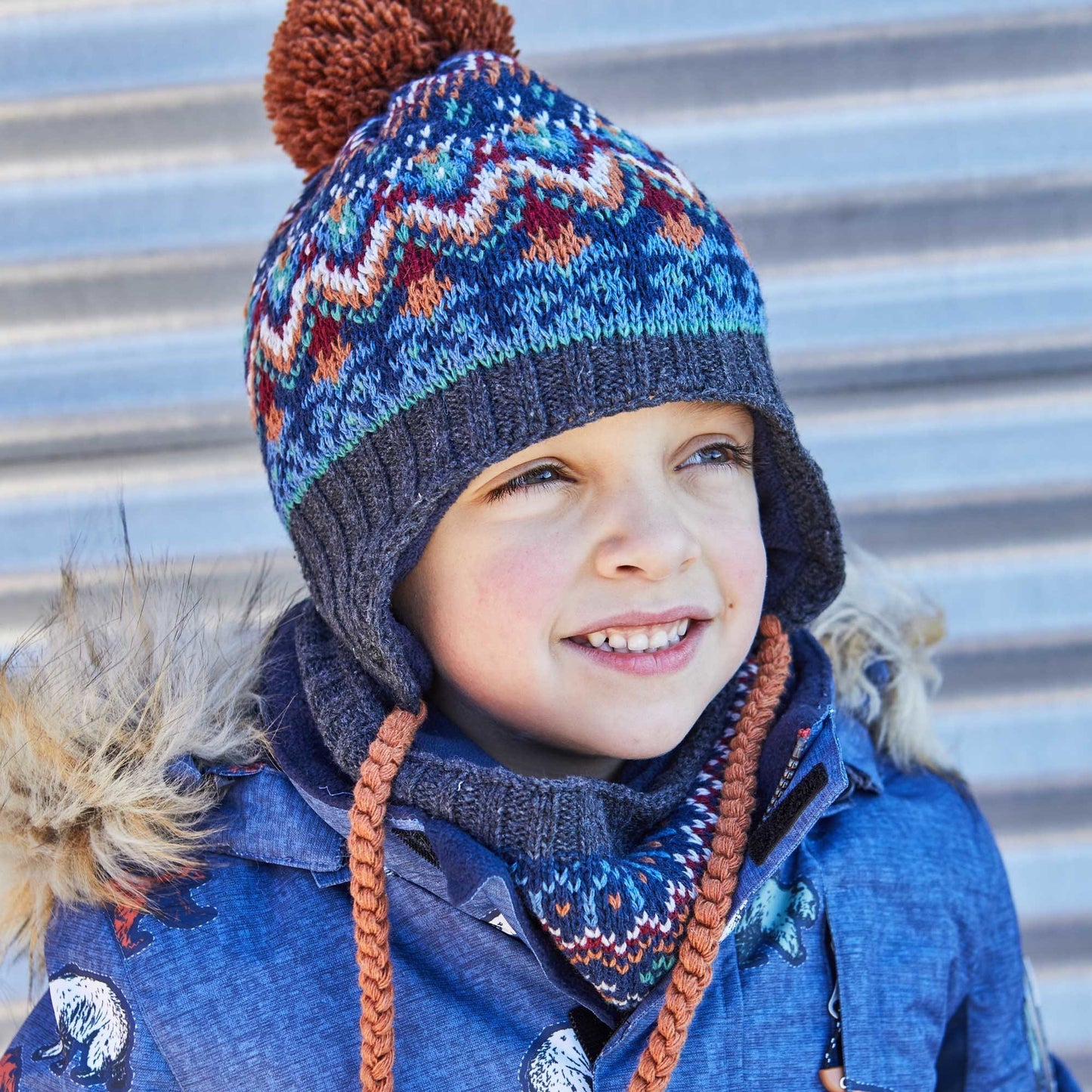 Tuque tricot 6-12mois Deux par Deux Neuf