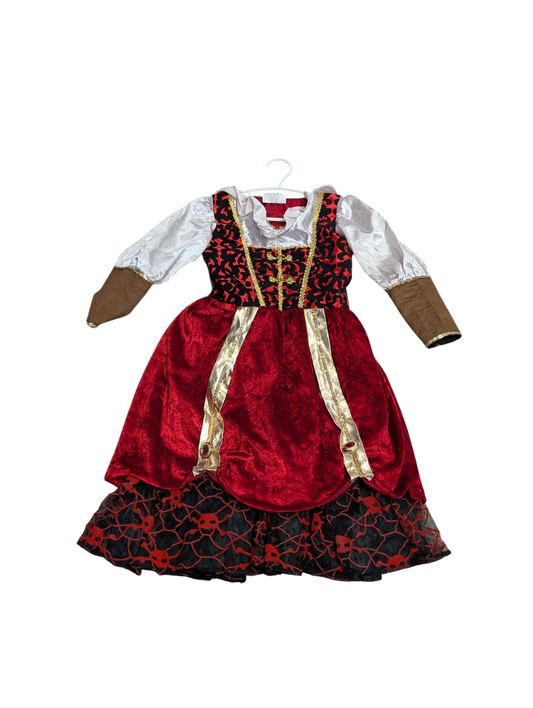 Déguisement robe 5-6ans Princesse Pirate By Teetot