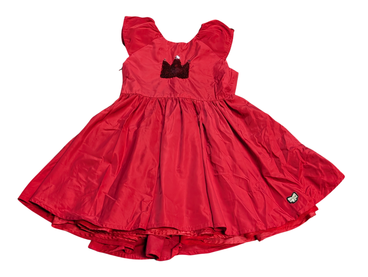 Robe 5ans Taffetas Souris Mini