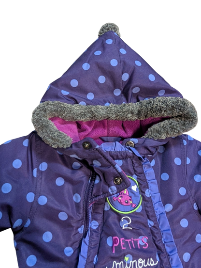 Habit hiver 3mois Peluche et tartine