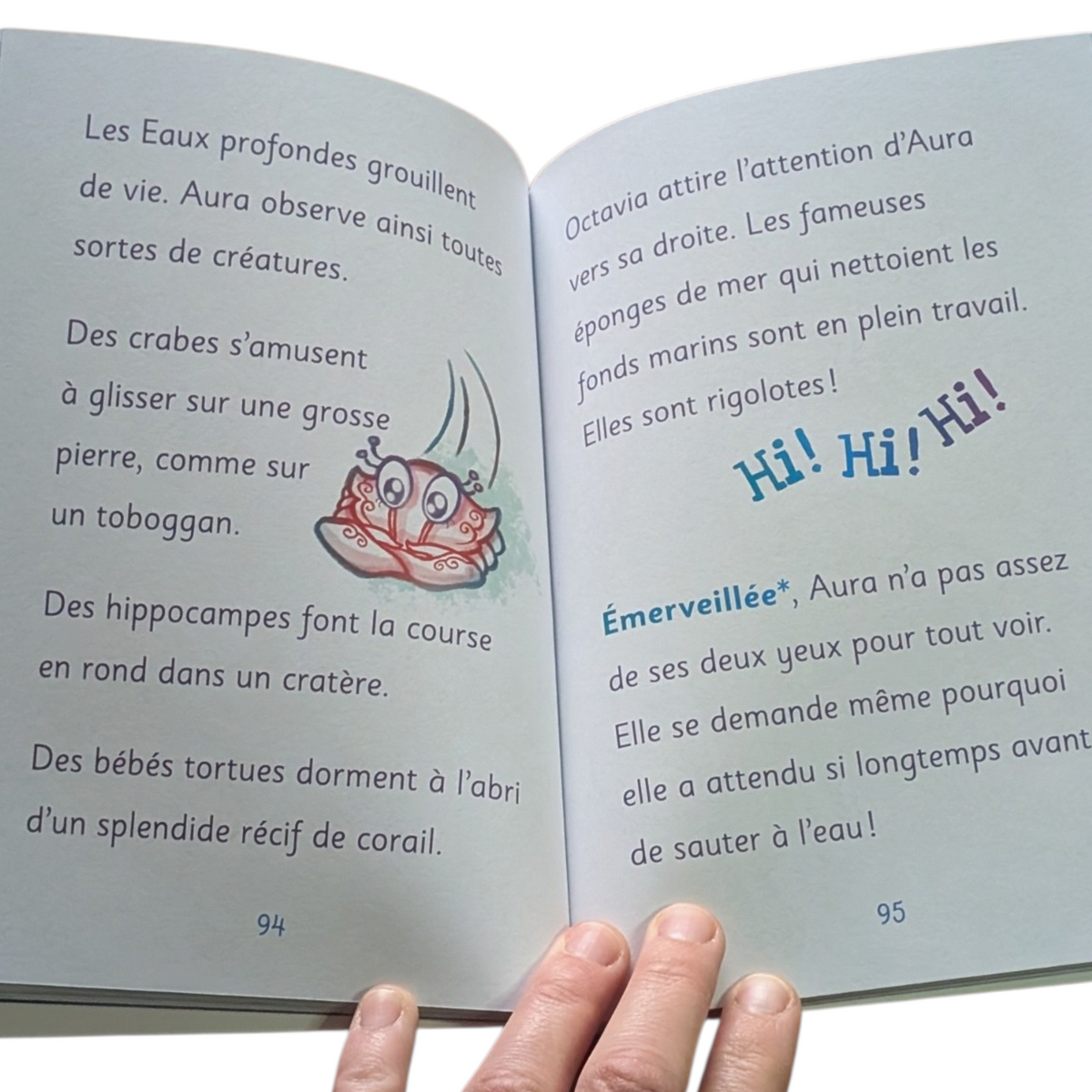 Livre Aura et les mystères marins - Nebulous Stars