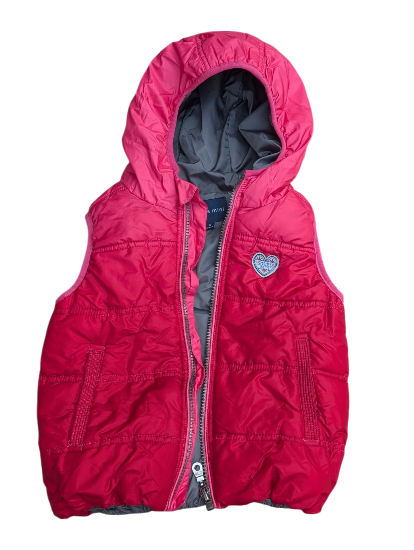 Veste sans manches / Doudoune 4ans Souris Mini