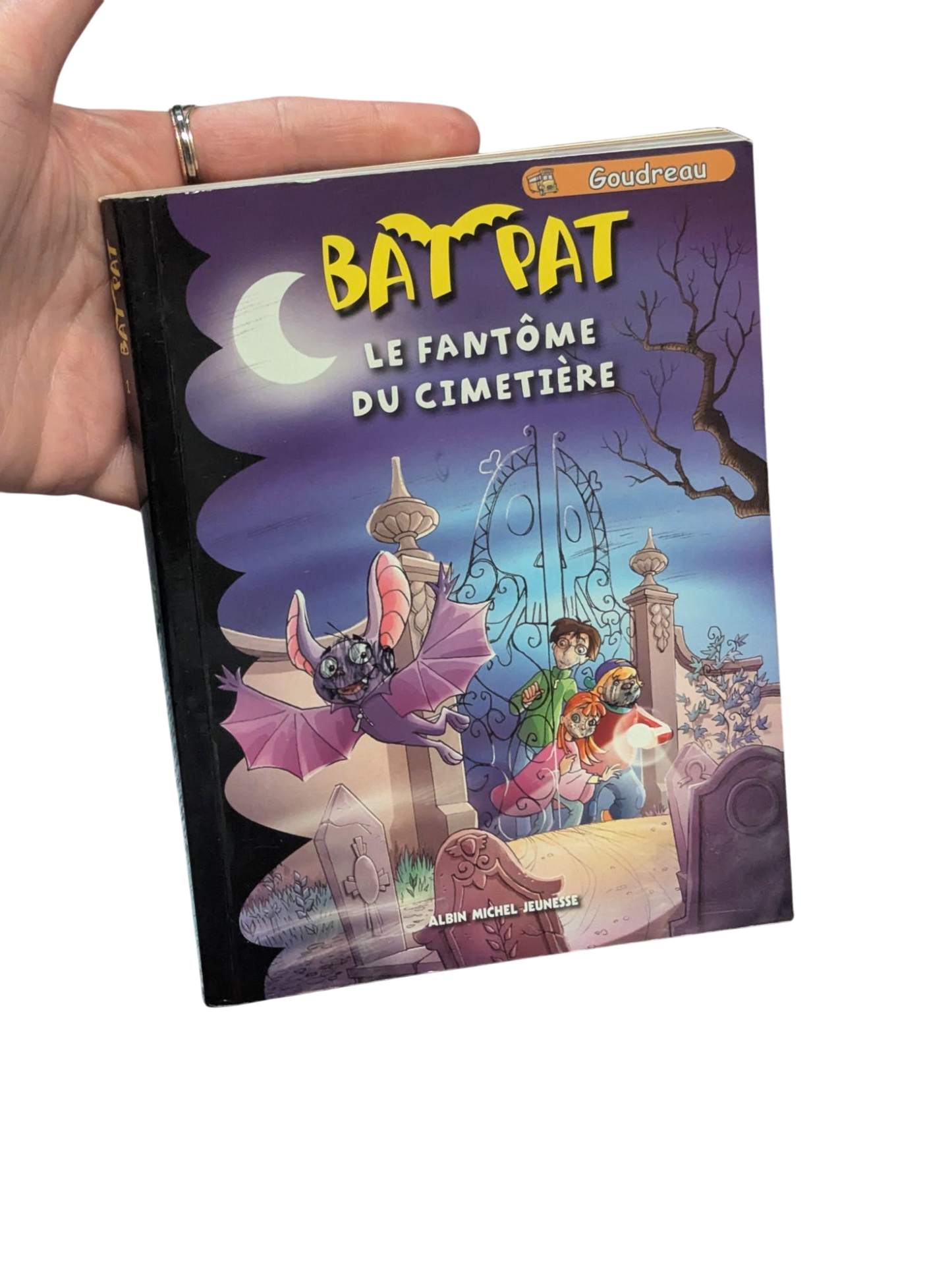 Livre Le fantôme du cimetière Bat Pat