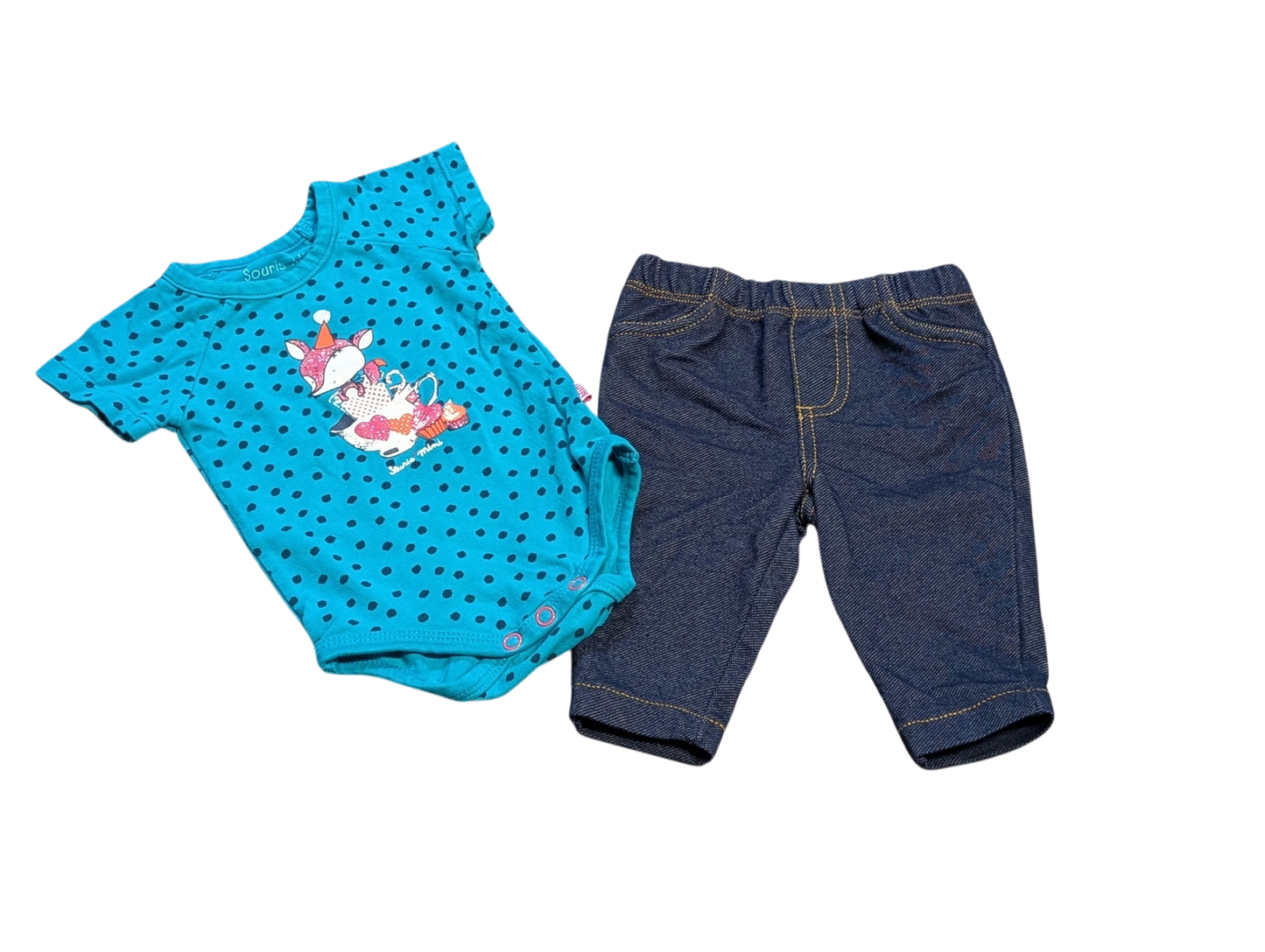 Ensemble 0-3mois Souris Mini & Carters