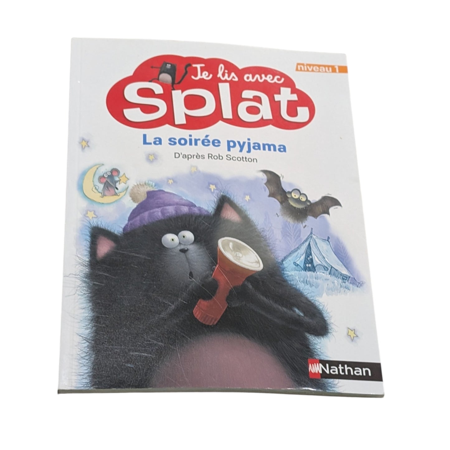 Livre La soirée pyjama- Je lis avec Splat