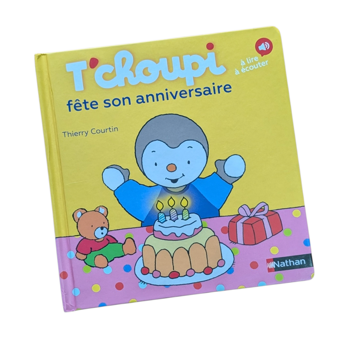 Livre T'Choupi fête son anniversaire