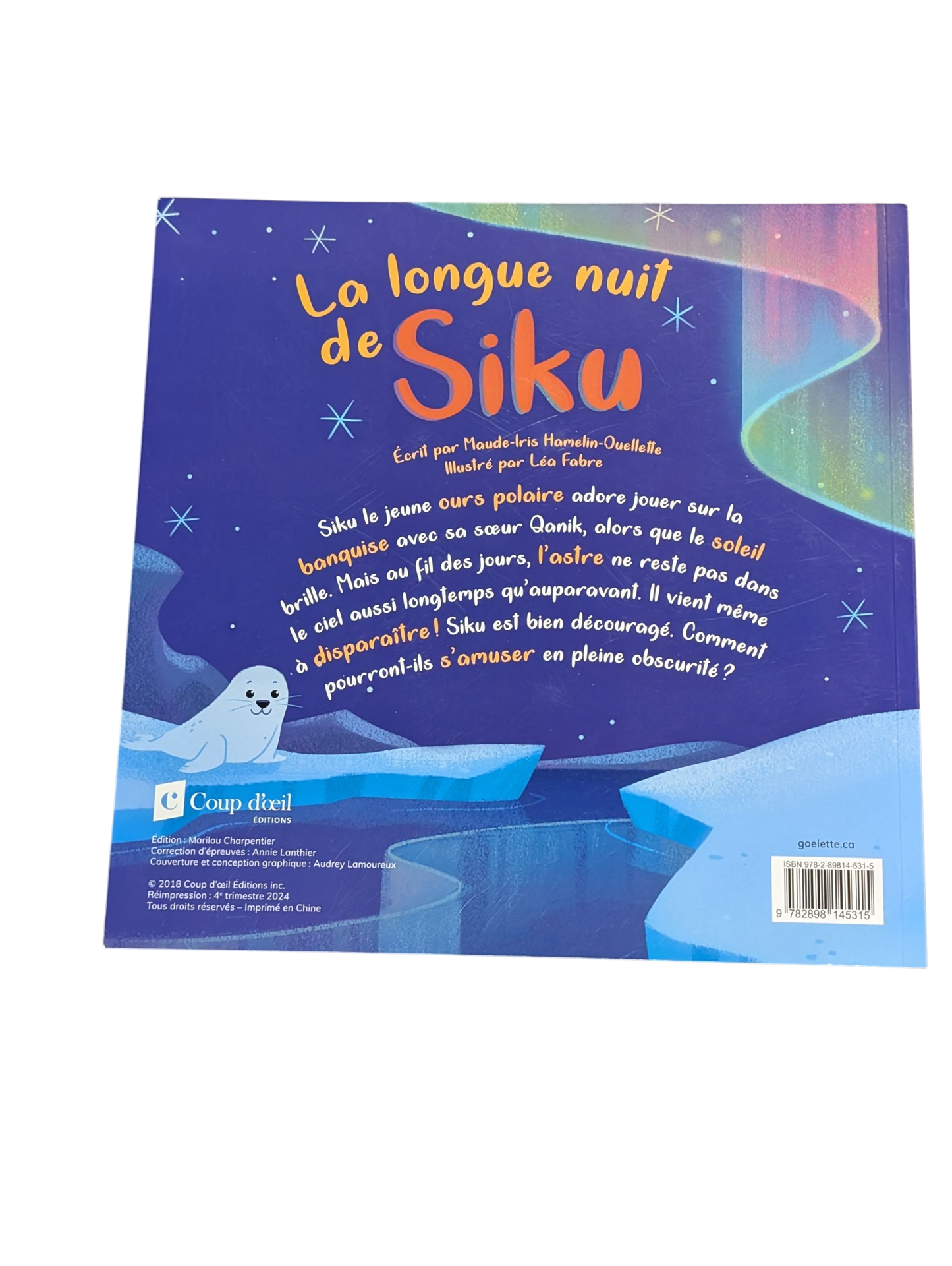 La longue nuit de Siku -- Coup d'oeil