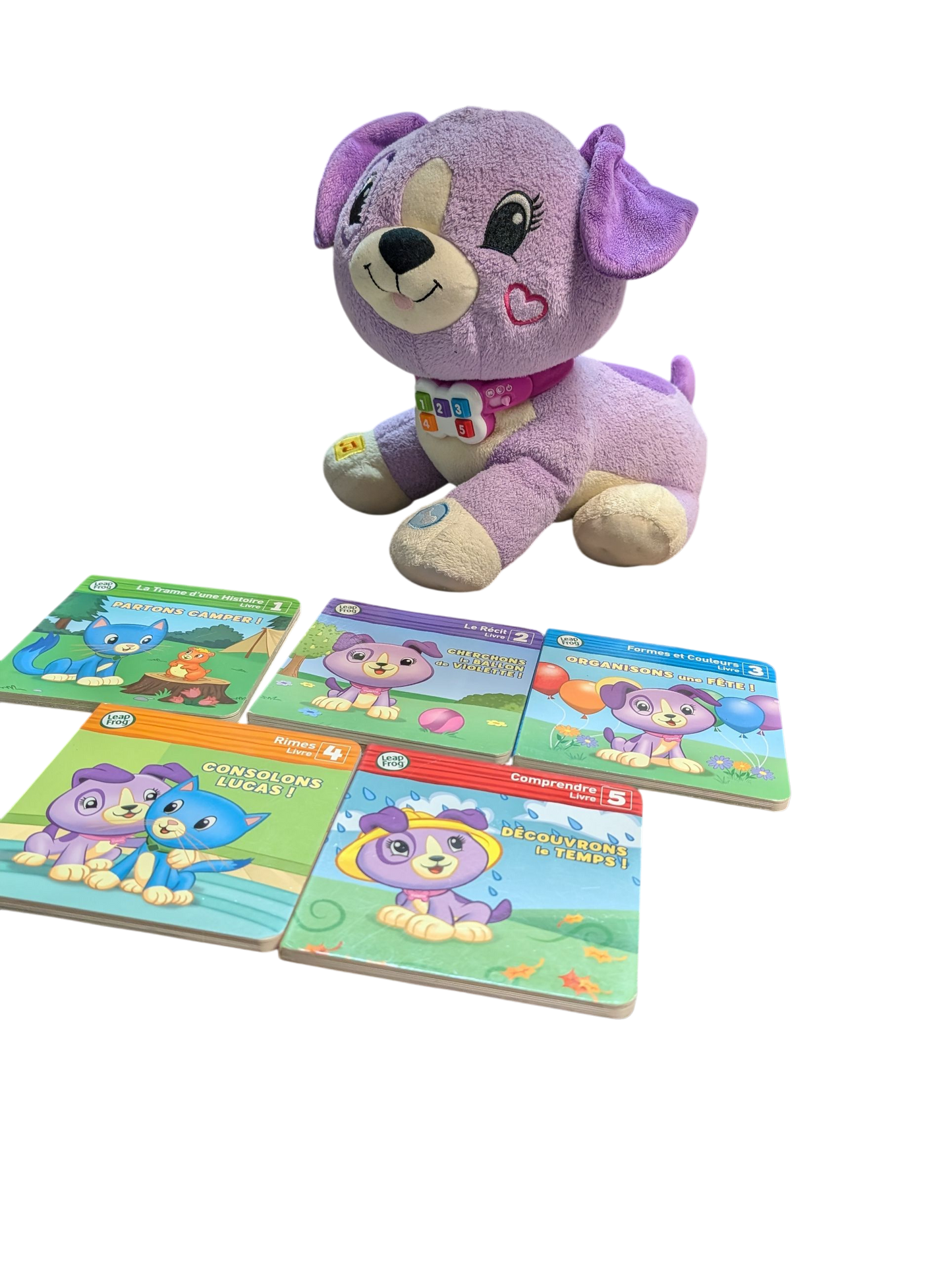 Peluche Lis avec Violette